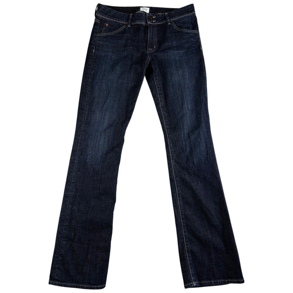 Hudson‎ Womens Dark Wash Western Bootcut Stretch Jeans Size 32 Premium Denim